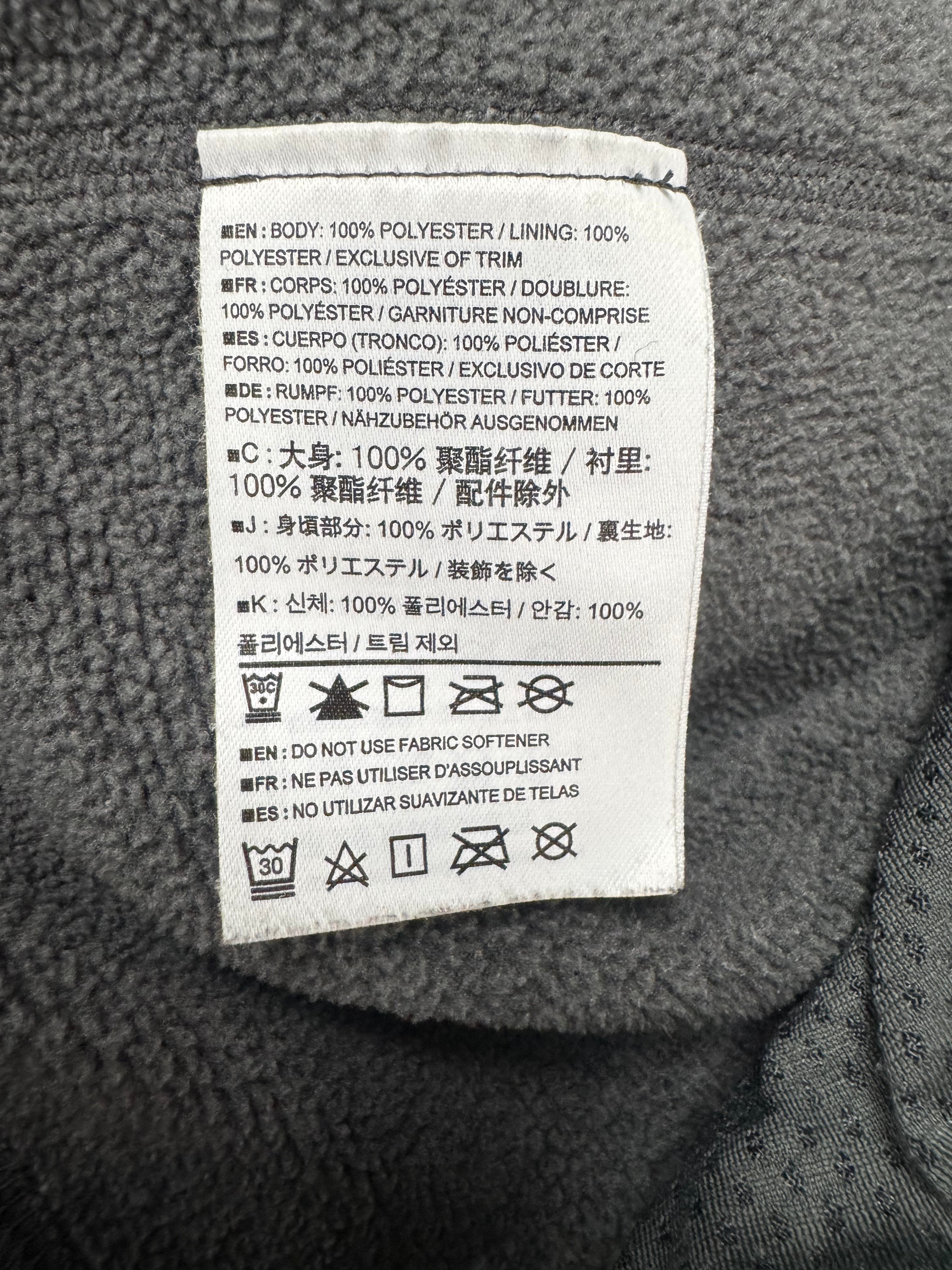 ARC'TERYX ZIP FLEECE GREY (XL)