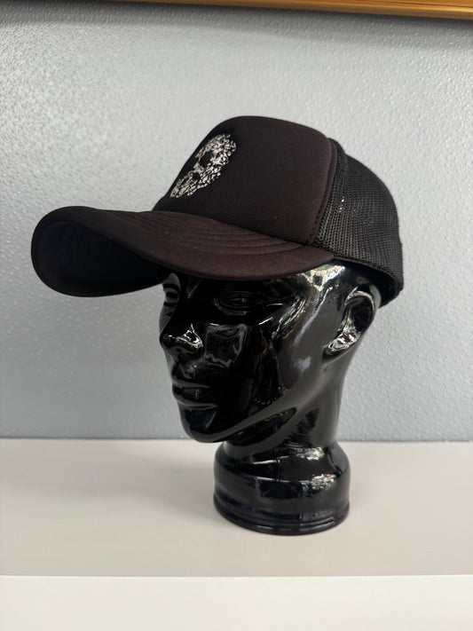 DENIM TEARS WREATH TRUCKER HAT