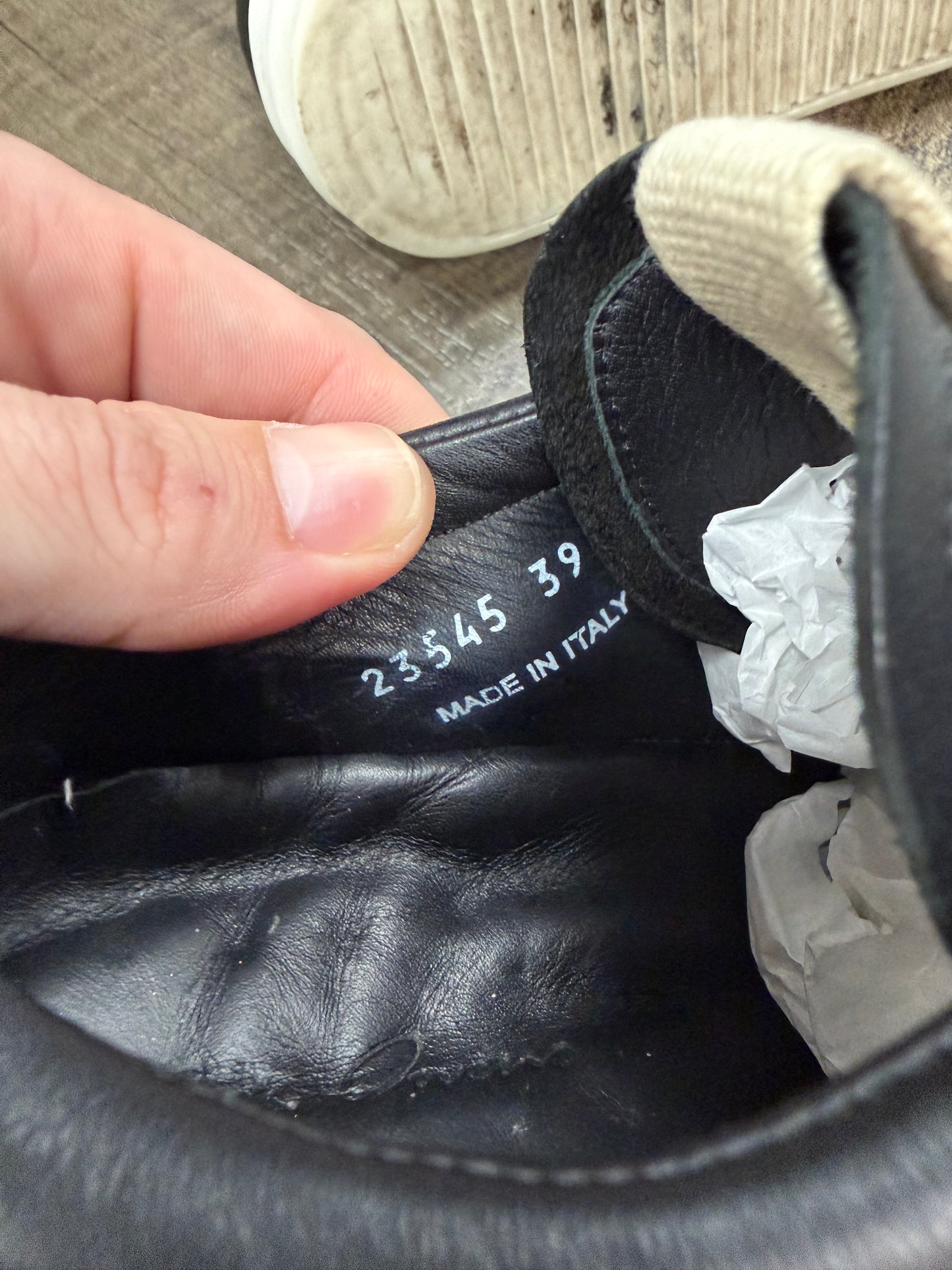 RICK OWENS MAINLINE VINTAGE SNEAKER (39)