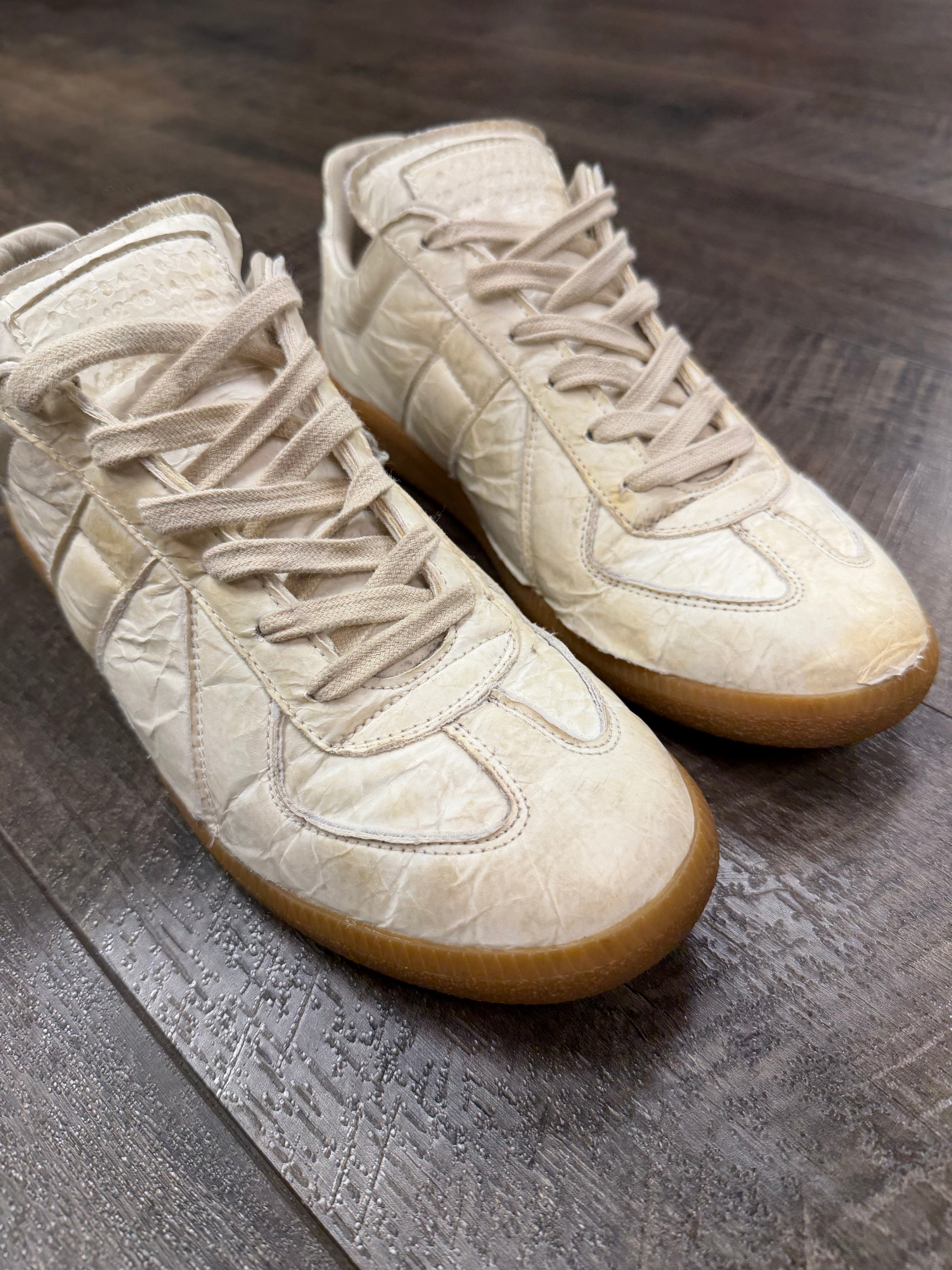 MAISON MARGIELA GAT SNEAKER ‘LEAVE A MESSAGE’ (40)