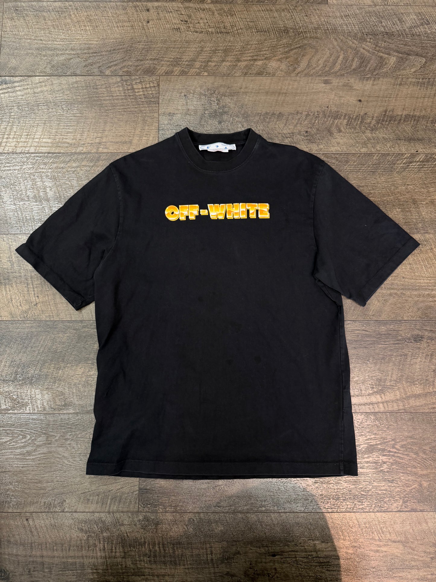 OFF-WHITE LOGO TEE (XL)