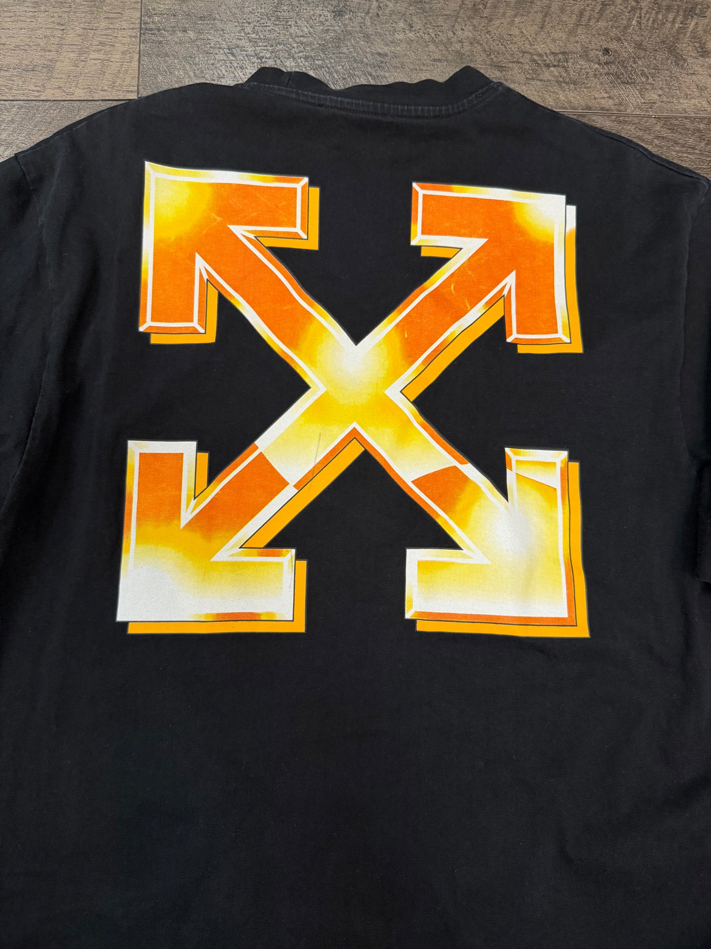 OFF-WHITE LOGO TEE (XL)