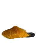 MARNI FUSSBETT FUR SLIPPER MULE (41)