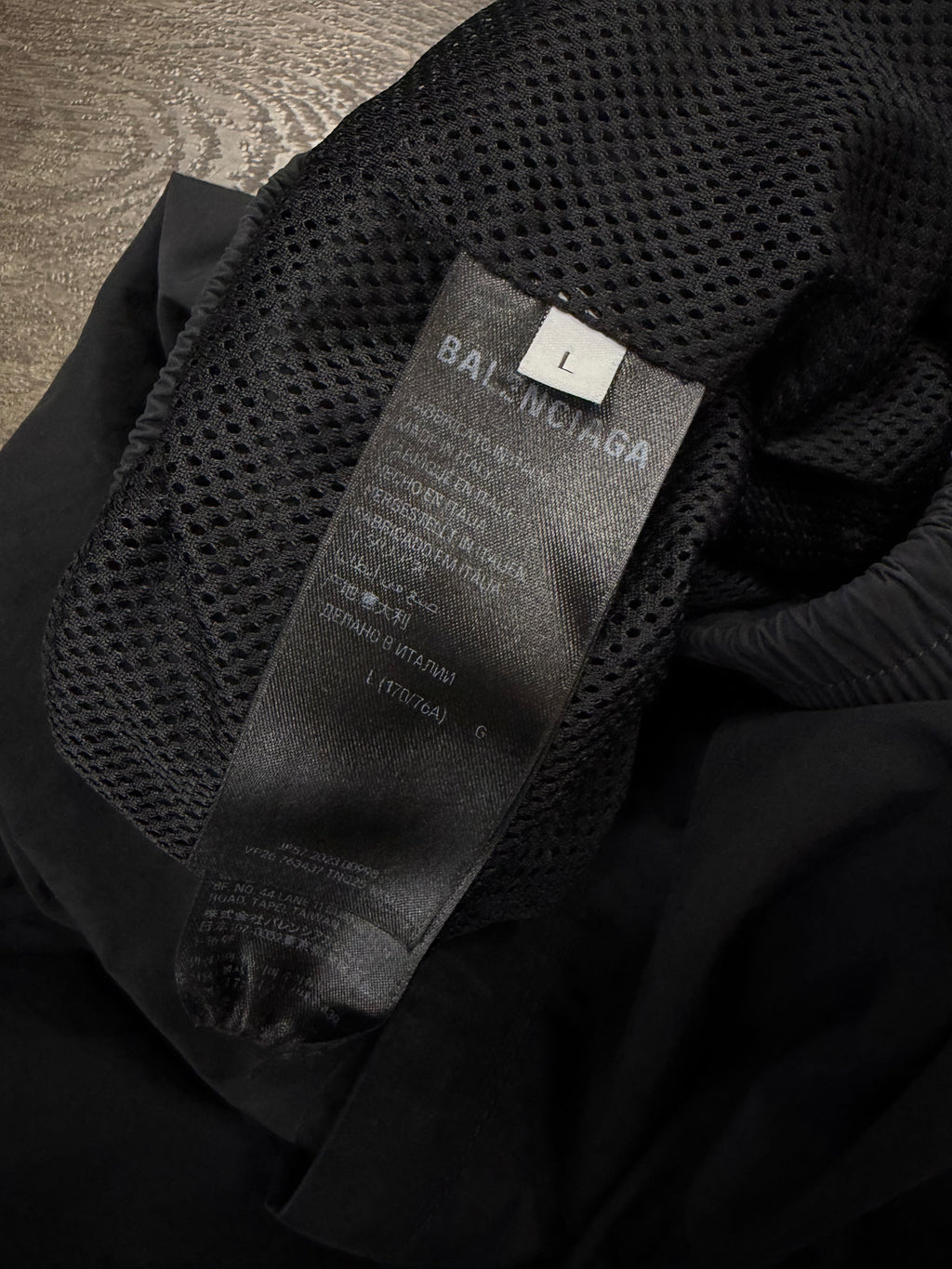 BALENCIAGA 3B TRACK PANTS (L)
