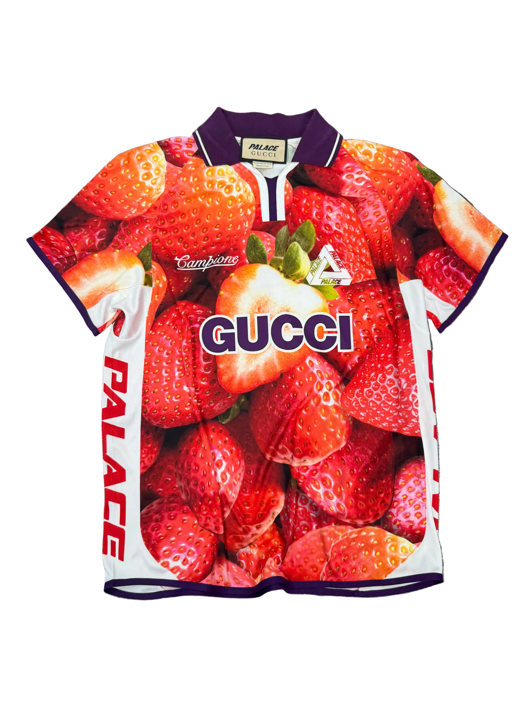 GUCCI X PALACE TECHNICAL FOOTBALL JERSEY (XS)