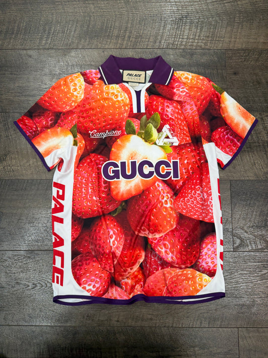 GUCCI X PALACE TECHNICAL FOOTBALL JERSEY (XS)
