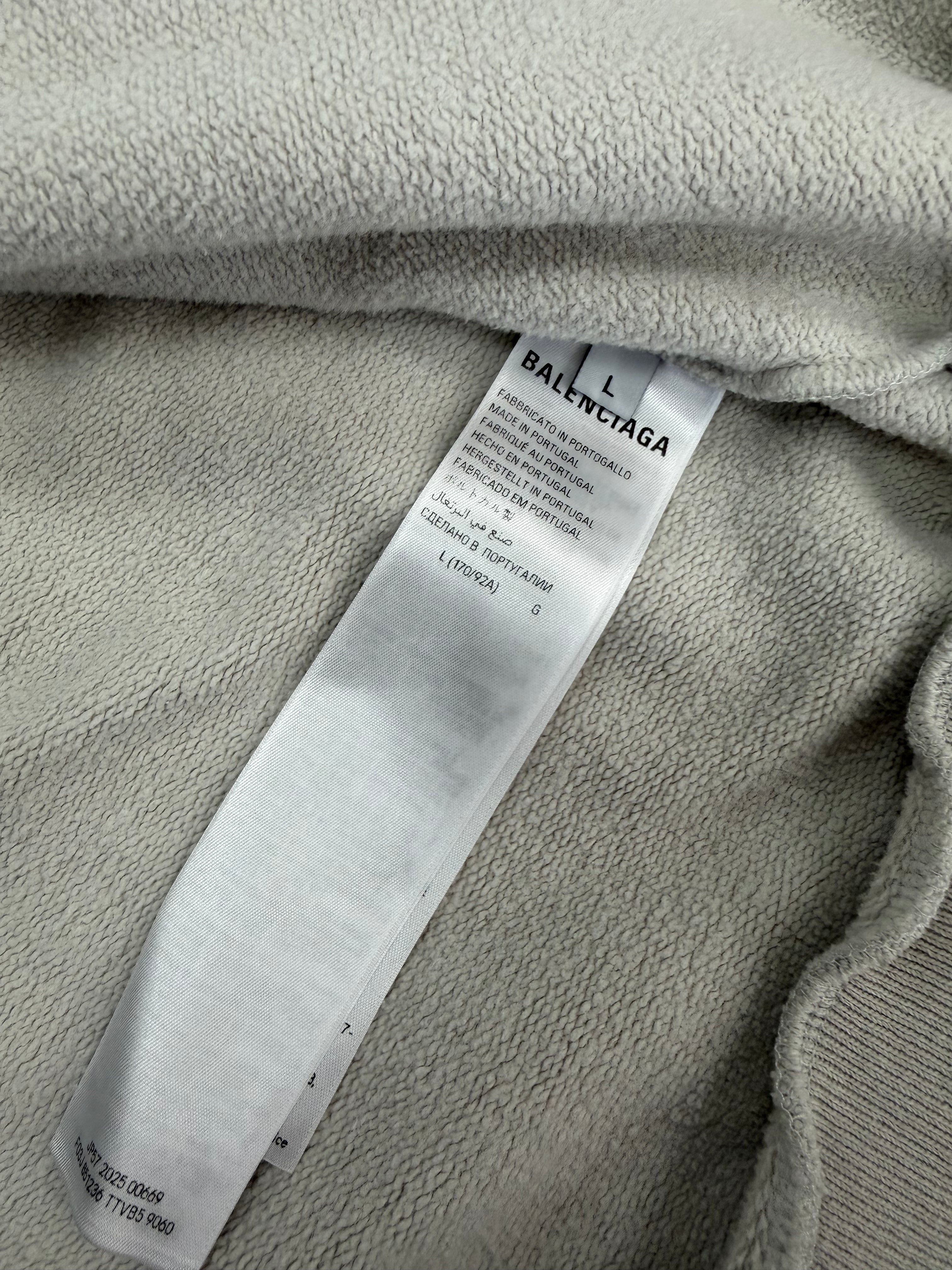 BALENCIAGA LUXURY CROPPED HOODIE (L)