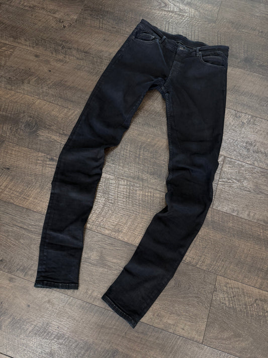 RICK OWENS DRKSHDW DETRIOT CUT DENIM JEANS (30)