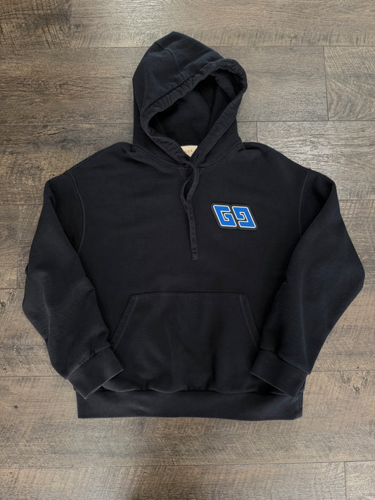 GUCCI GG PATCH HOODIE (L)