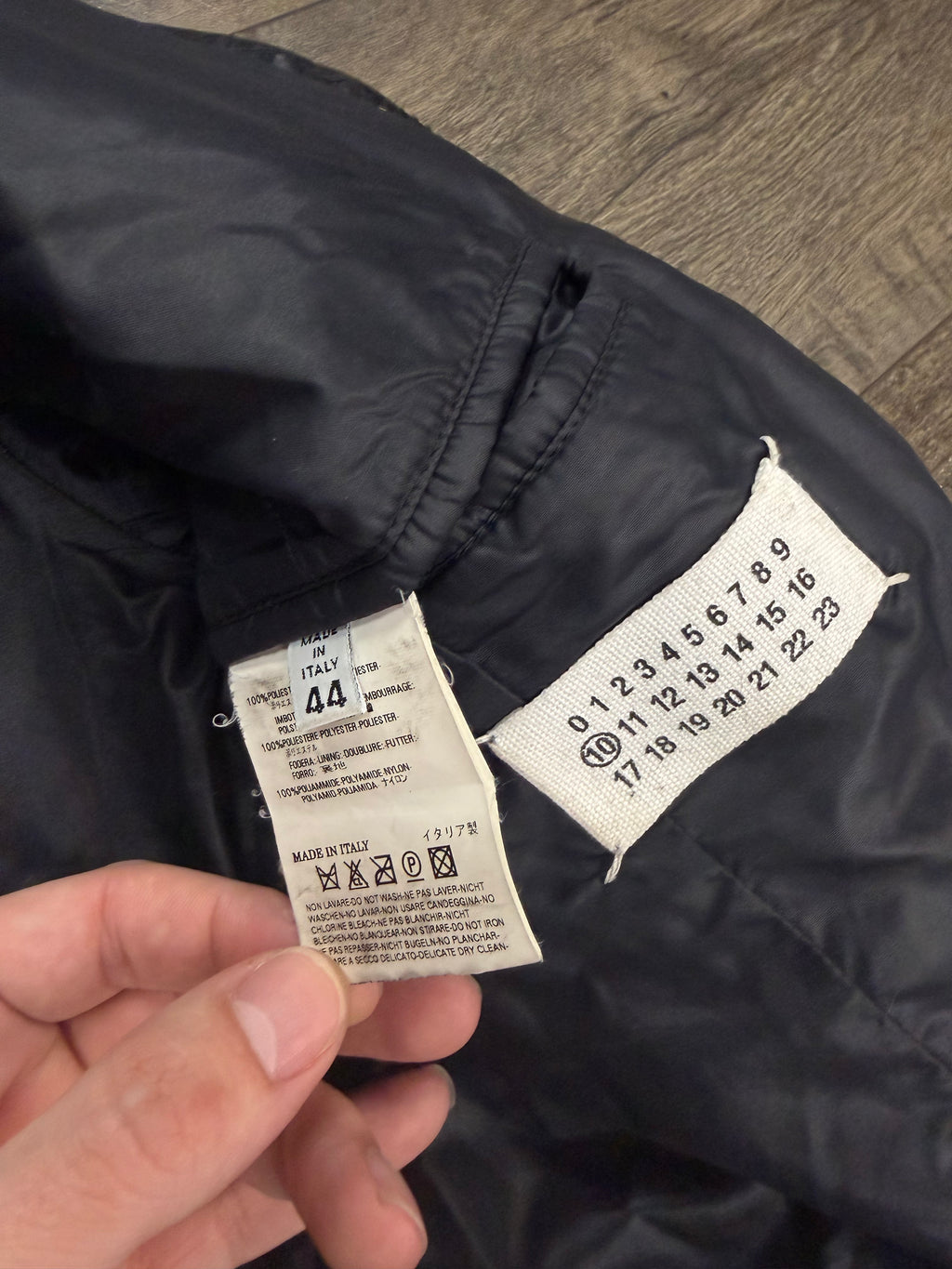 MAISON MARGIELA AW2008 ‘THRILLER’ DOWN FILLED JACKET (S)