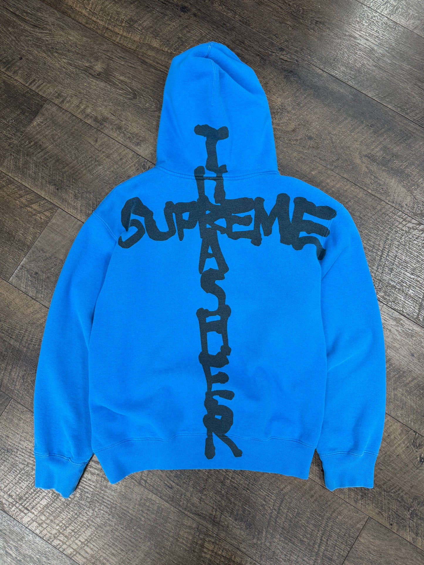 SUPREME x THRASHER ZIP HOODIE (M)
