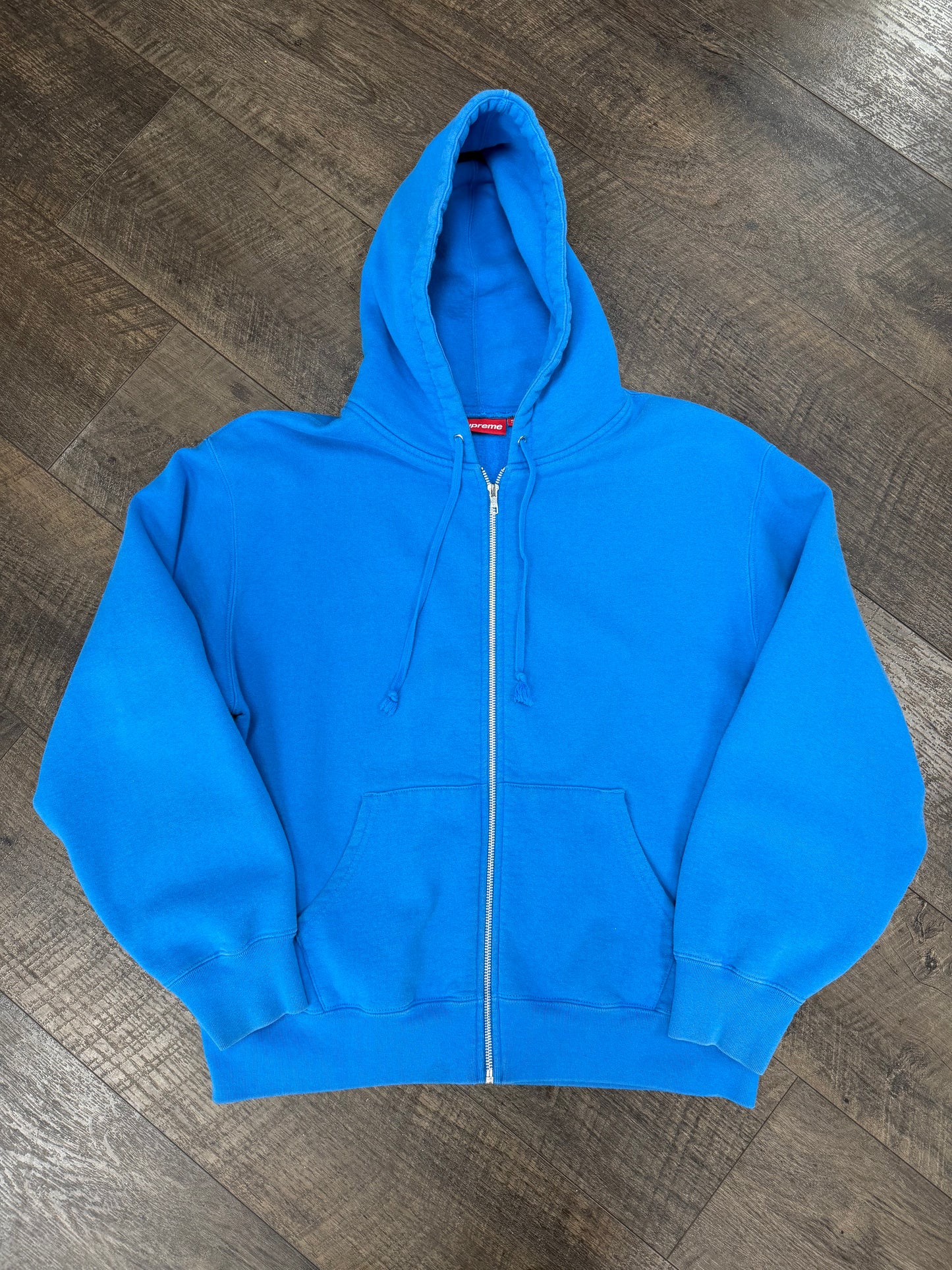 SUPREME x THRASHER ZIP HOODIE (M)