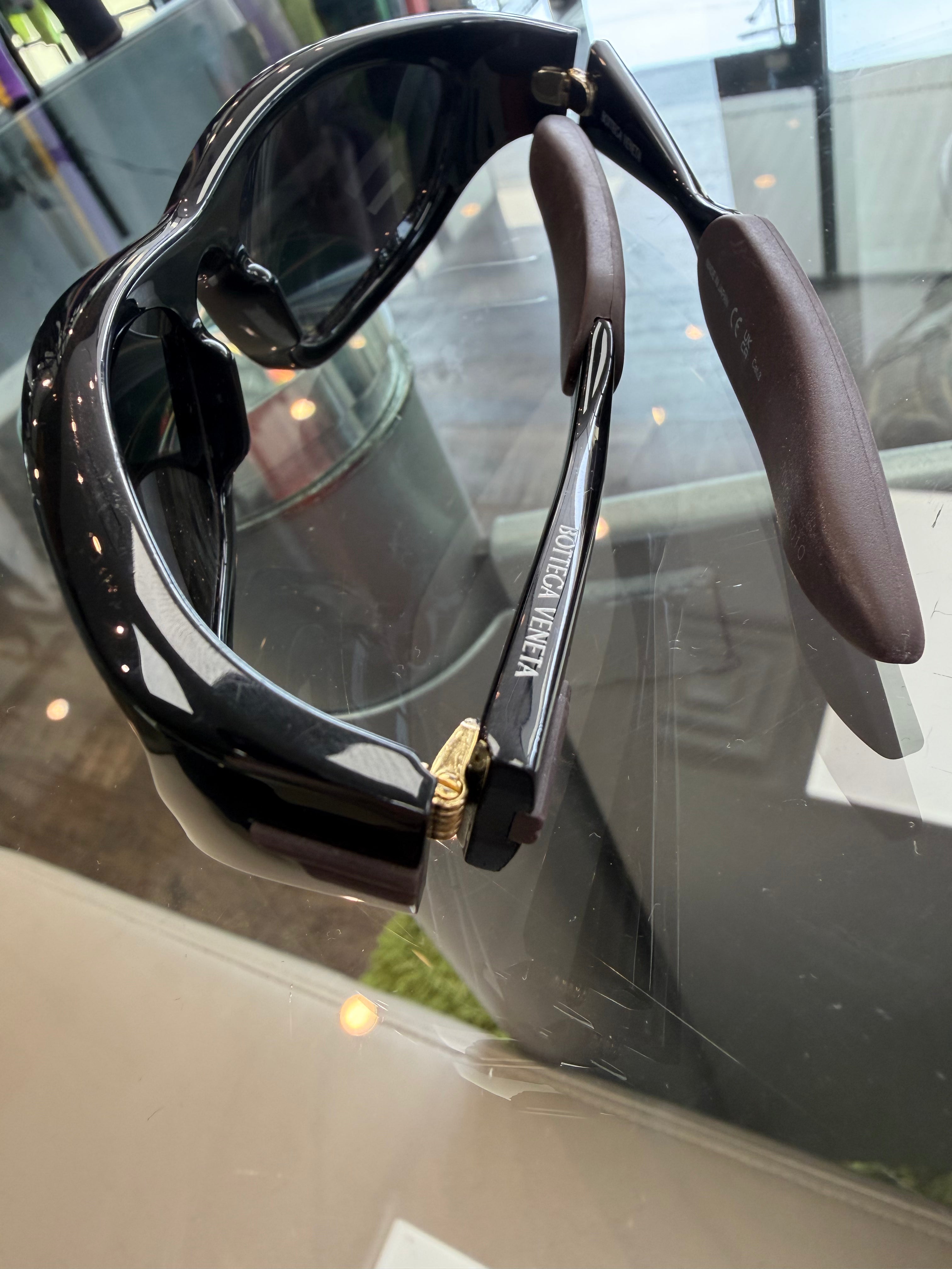 BOTTEGA VENETA BV1184S WRAP SUNGLASSES