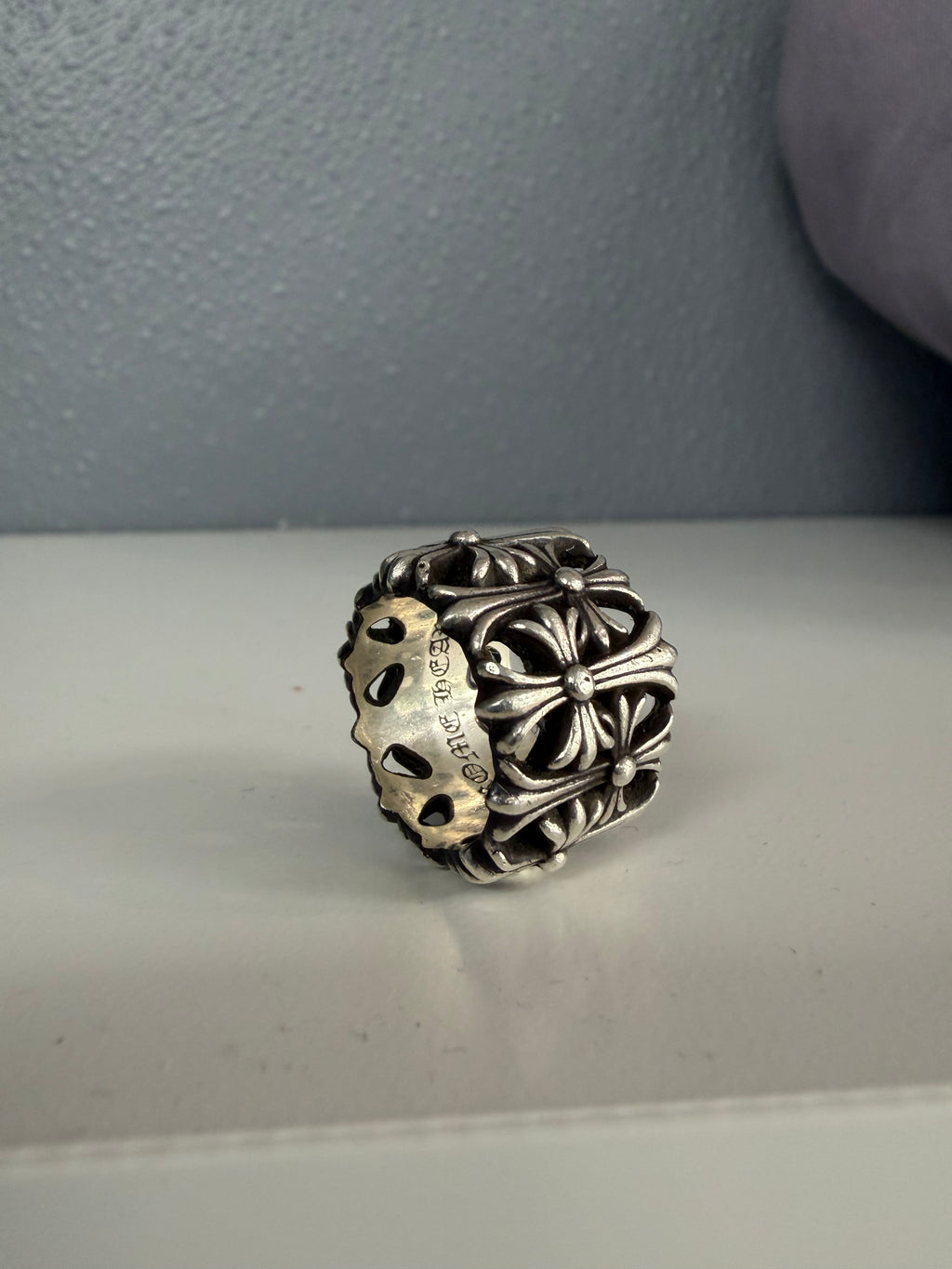CHROME HEARTS CEMETERY RING (6.5)