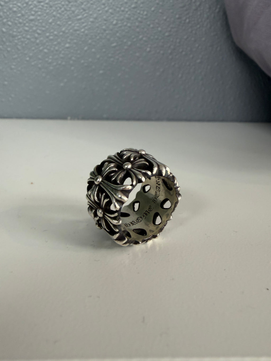 CHROME HEARTS CEMETERY RING (6.5)