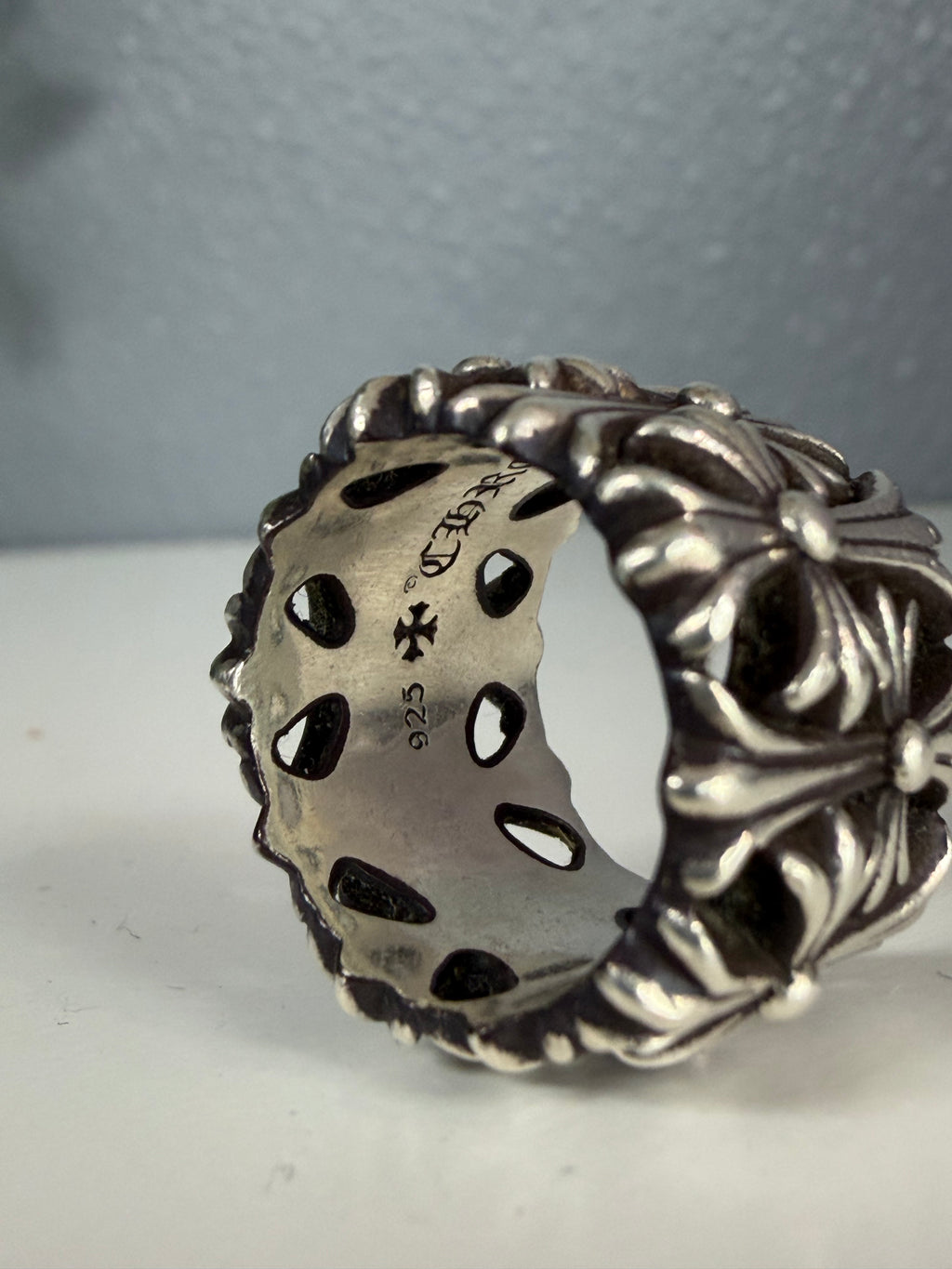CHROME HEARTS CEMETERY RING (6.5)