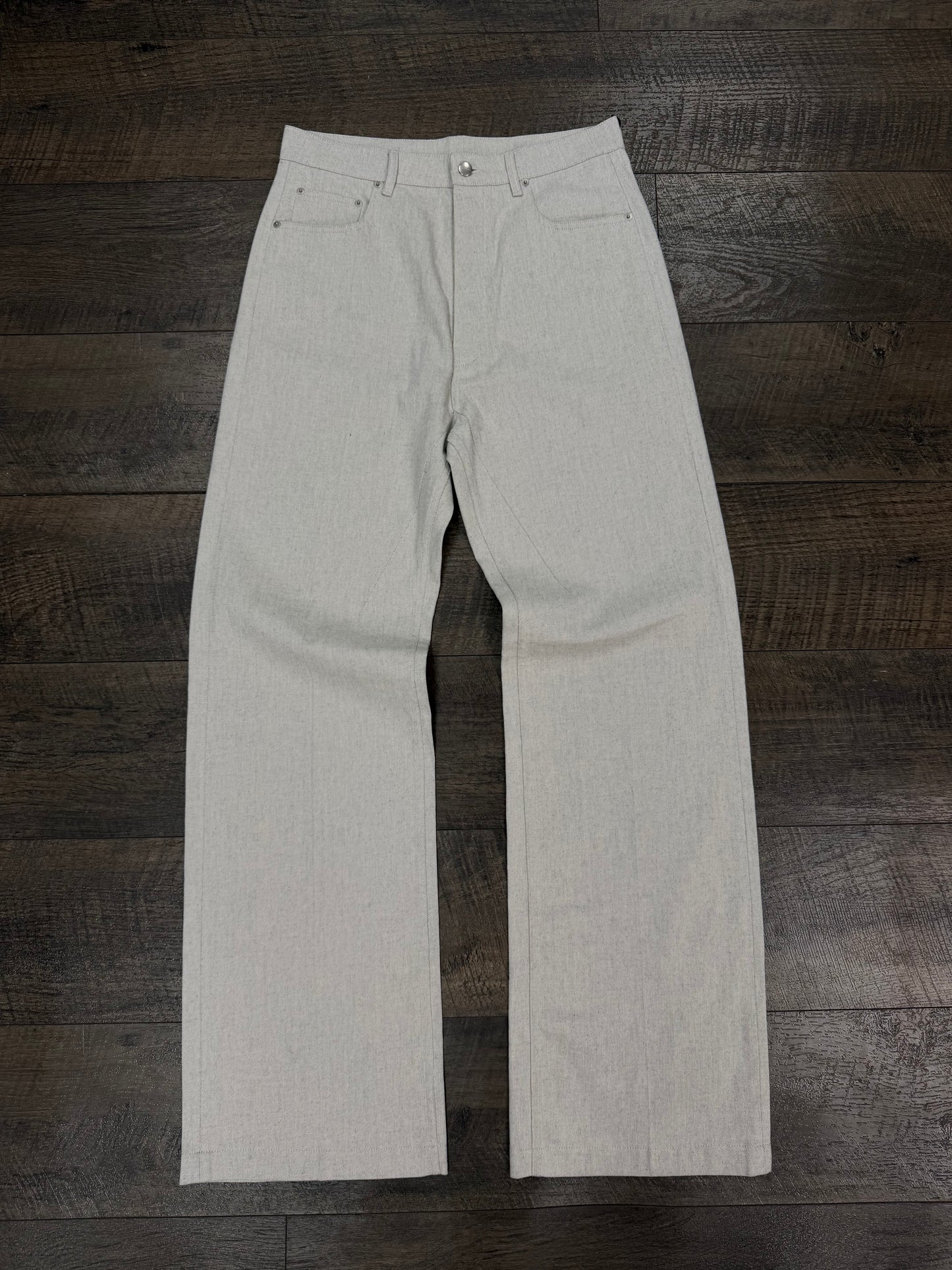 RICK OWENS HOLLYWOOD S/S25 GETH CUT PANTS (30)