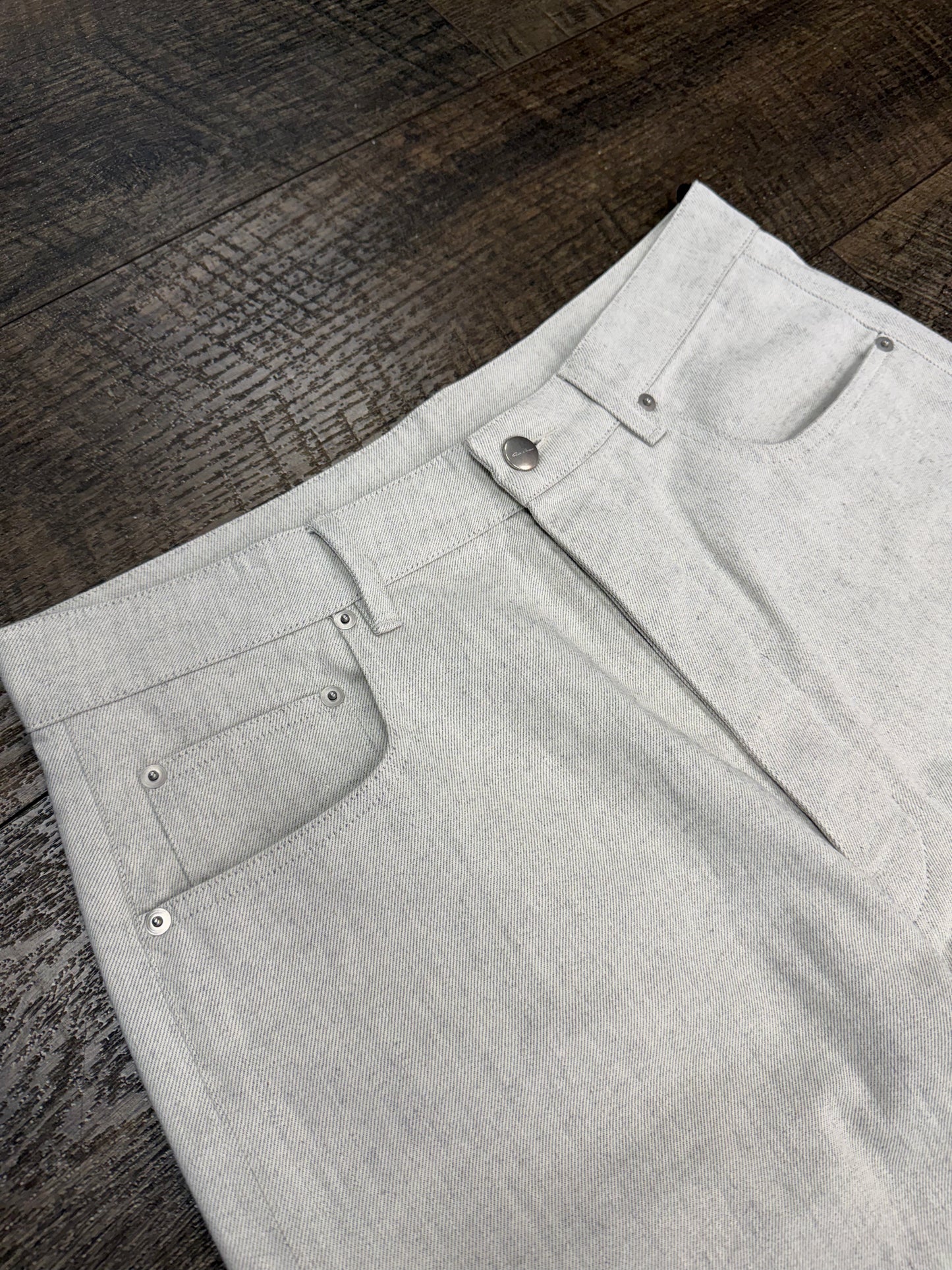 RICK OWENS HOLLYWOOD S/S25 GETH CUT PANTS (30)