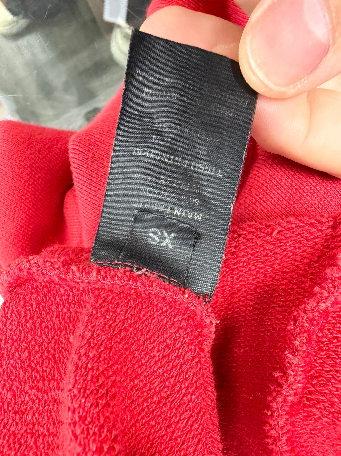 VETEMENTS ANTWERPEN SPLIT HOODIE (XS)