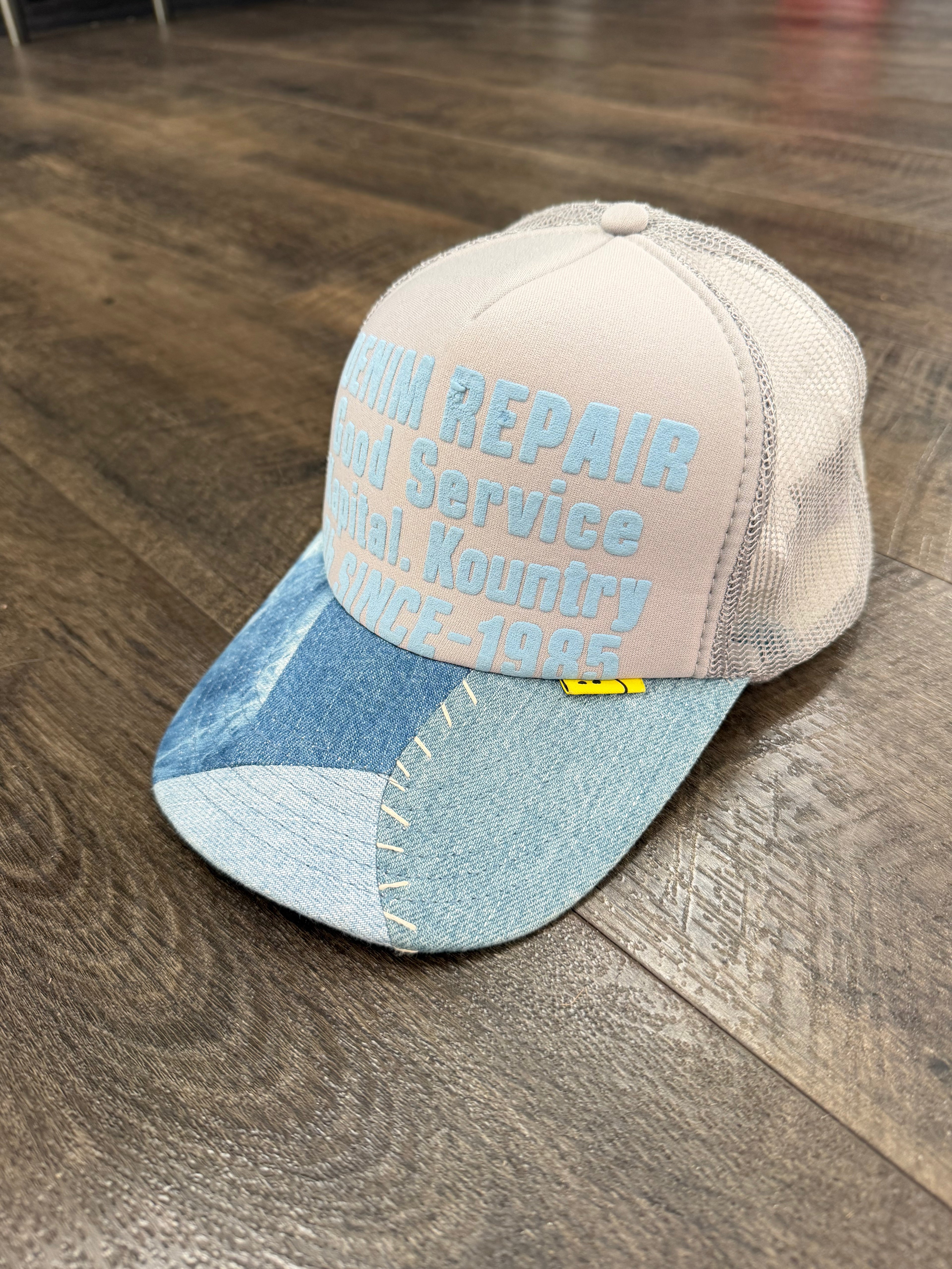 DENIM REPAIR SERVICE RECONSTRUCT TRUCK CAP