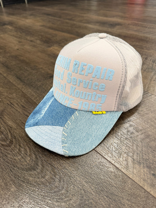DENIM REPAIR SERVICE RECONSTRUCT TRUCK CAP