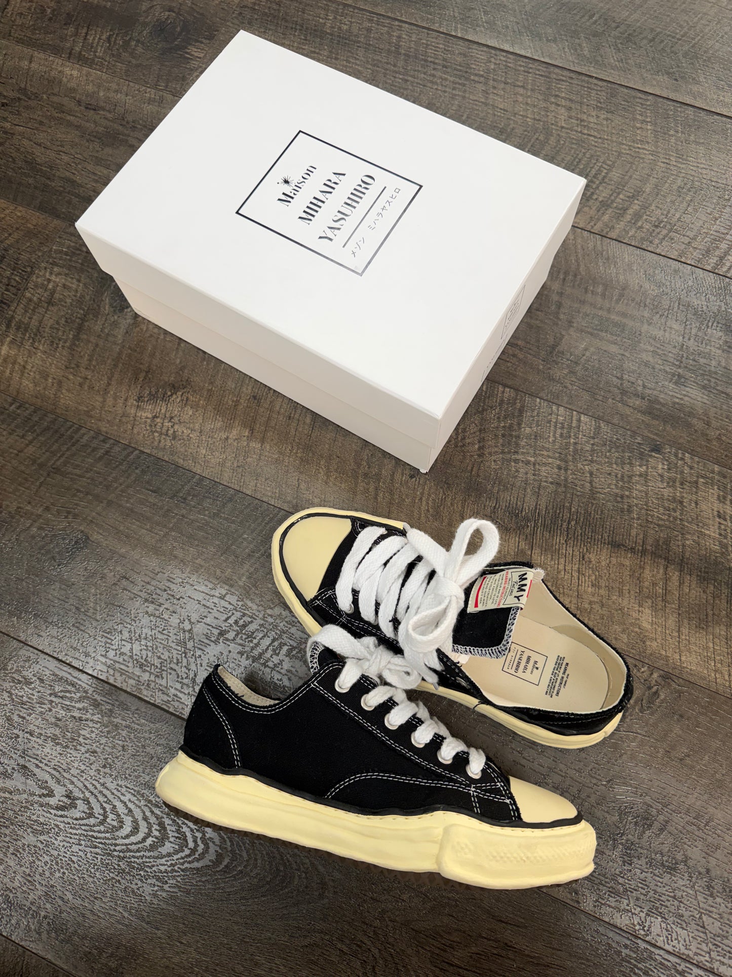 MAISON MIHARA YASUHIRO PETERSON LOW OG SOLE SNEAKER MMY (44)