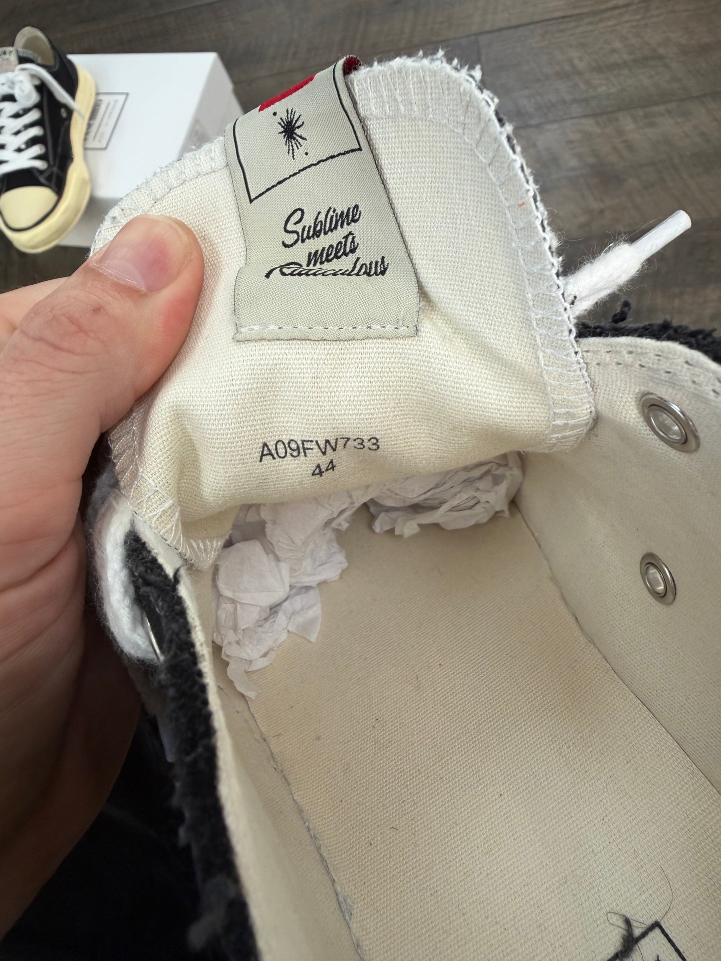 MAISON MIHARA YASUHIRO PETERSON LOW OG SOLE SNEAKER MMY (44)