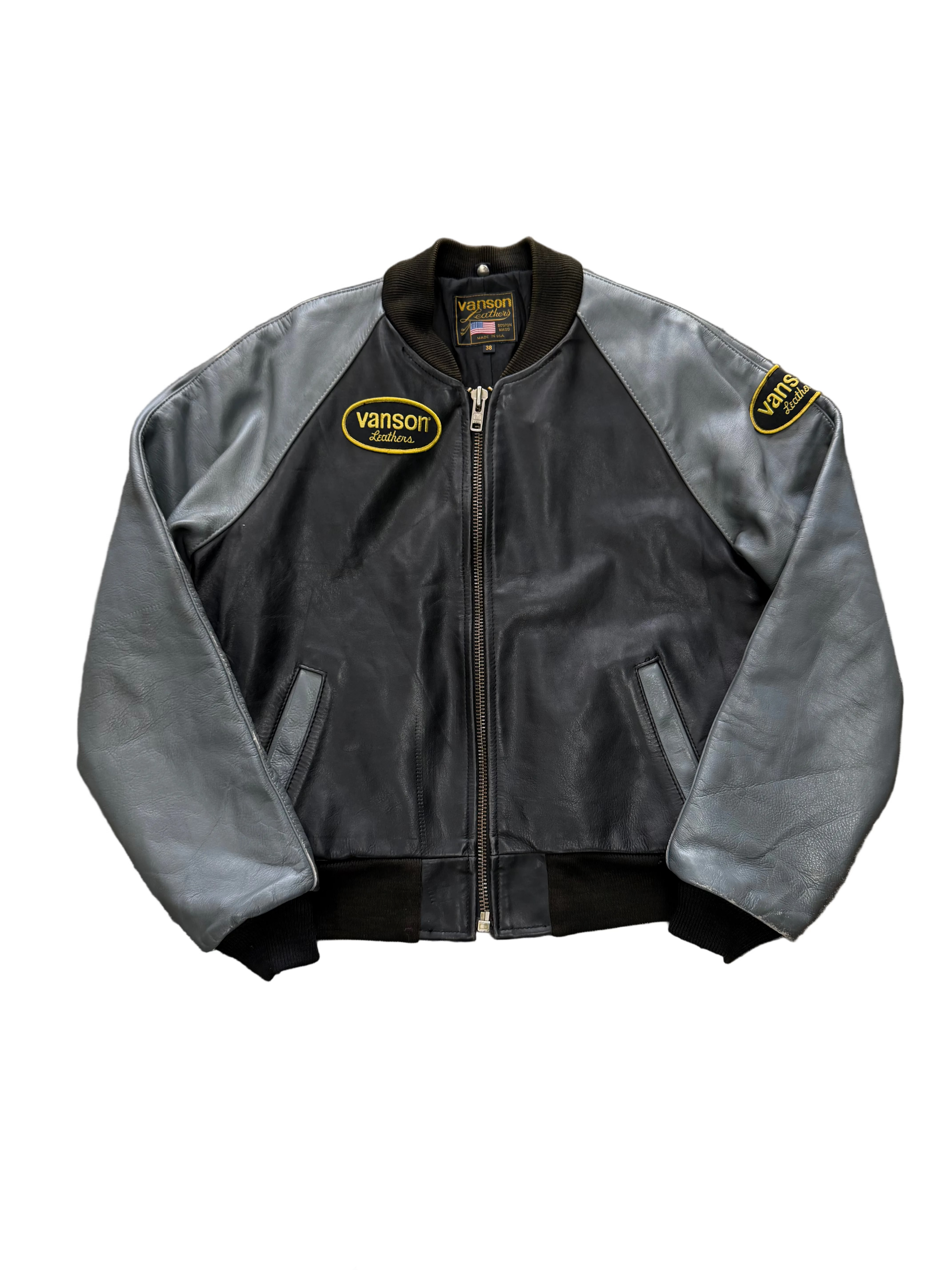 VANSON LEATHERS JACKET (M)