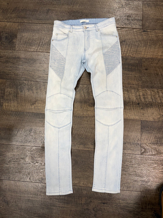 BALMAIN PIERRE BALMAIN BIKER JEANS (32)