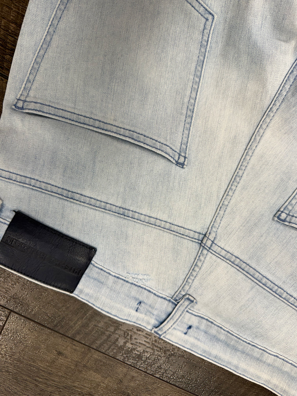BALMAIN PIERRE BALMAIN BIKER JEANS (32)