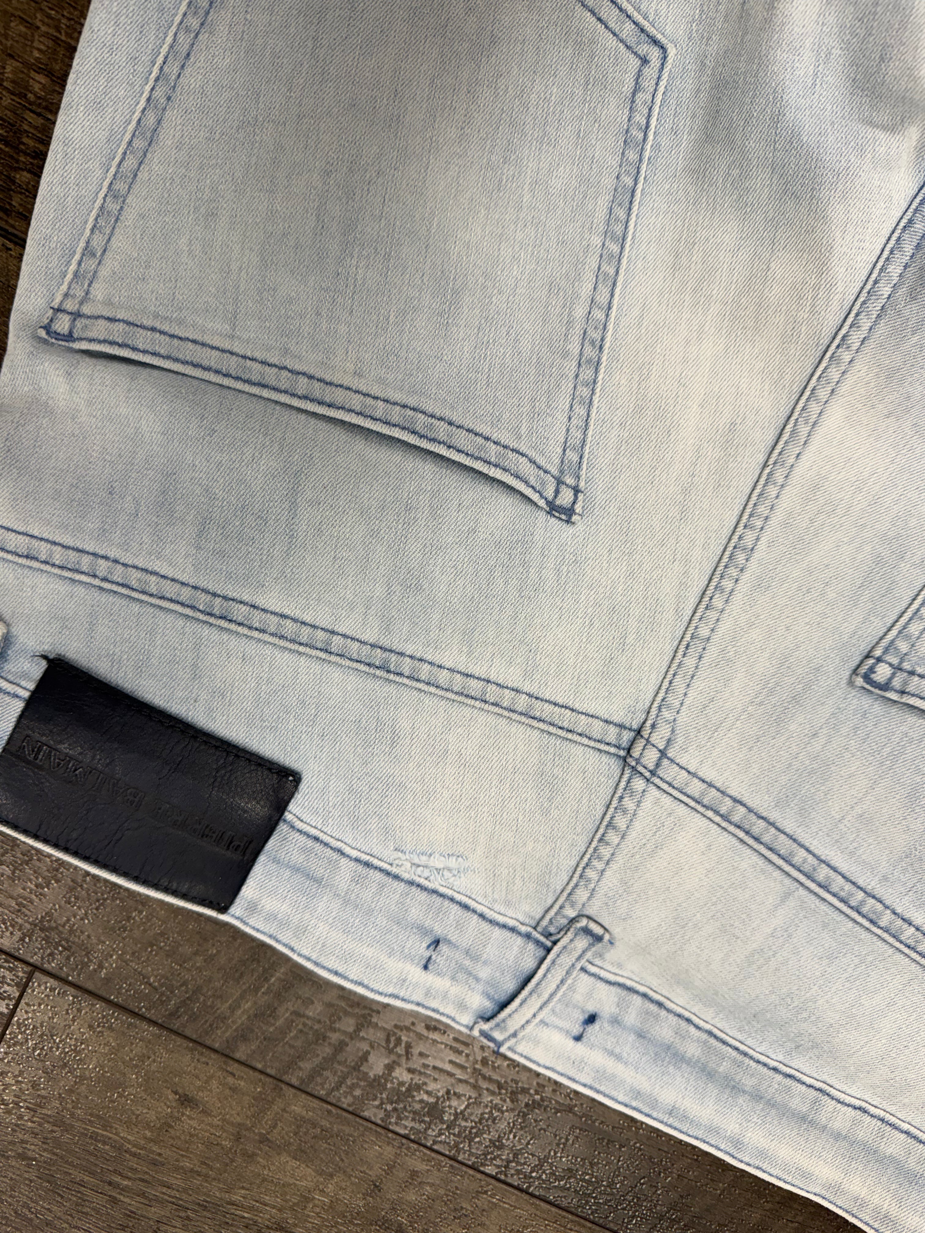 BALMAIN PIERRE BALMAIN BIKER JEANS (32)