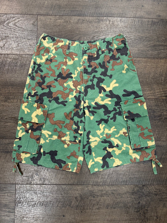 CONCRETE BOYS CAMO SHORTS (30)