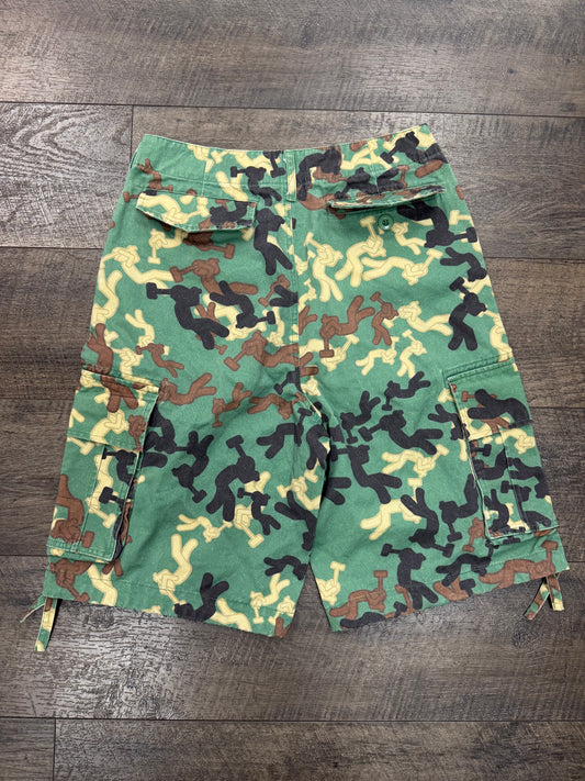 CONCRETE BOYS CAMO SHORTS (30)