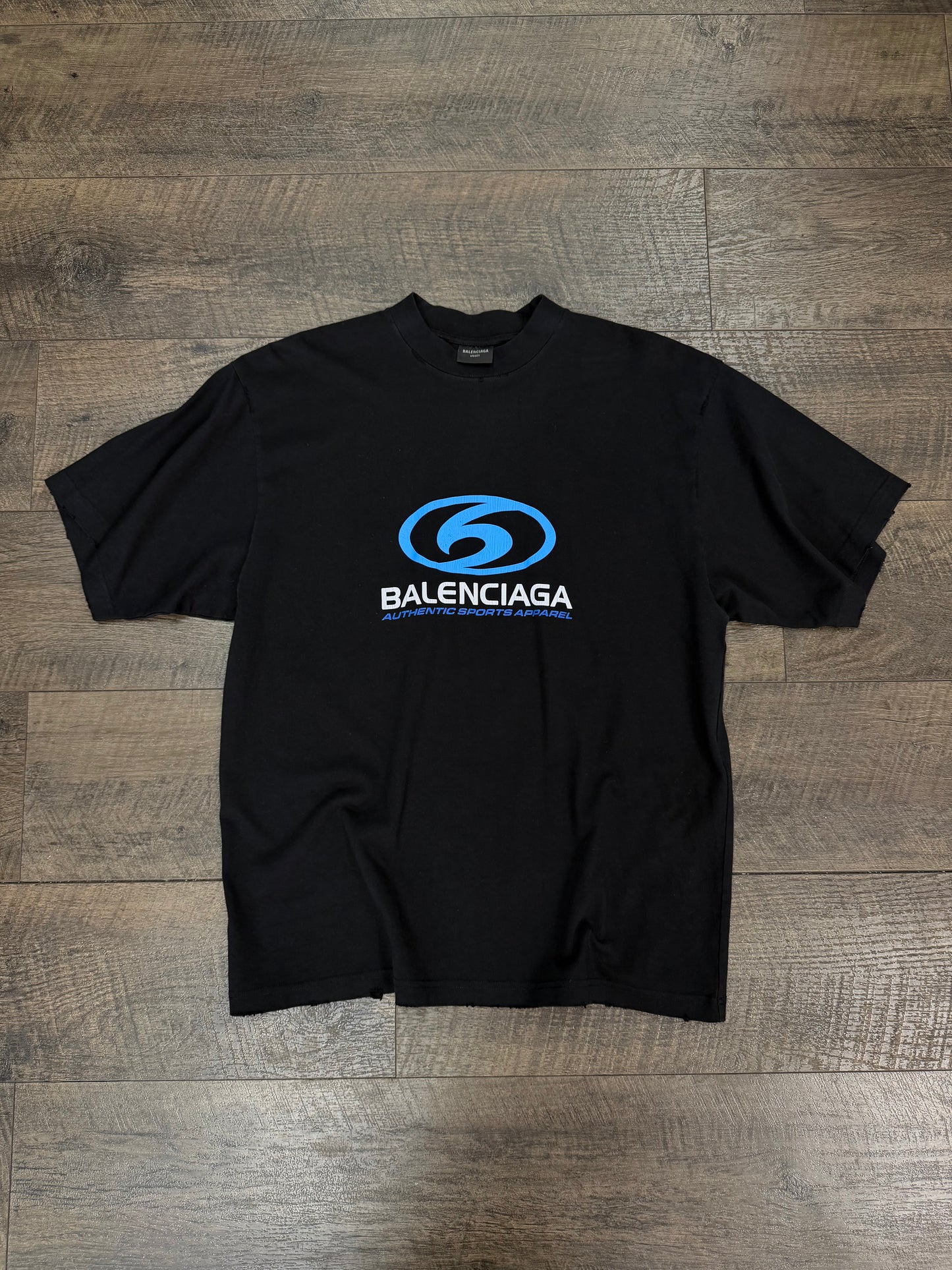 BALENCIAGA SURFER LOGO TEE (S)