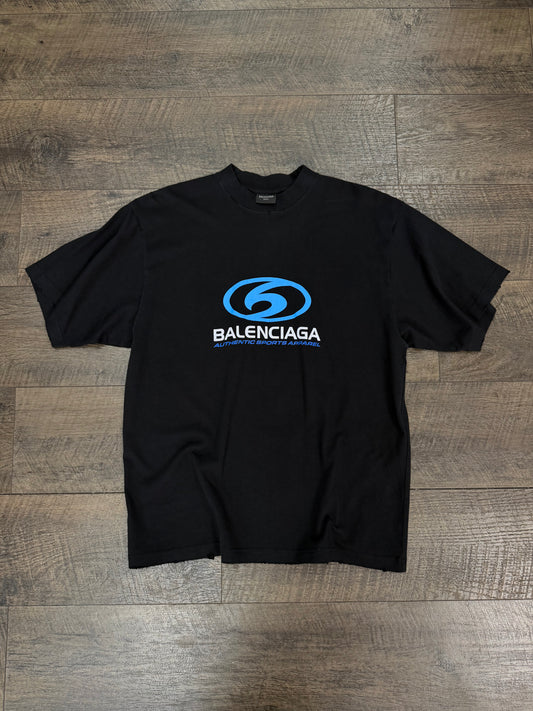 BALENCIAGA SURFER LOGO TEE (S)