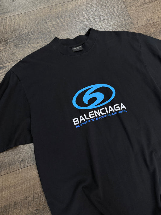 BALENCIAGA SURFER LOGO TEE (S)