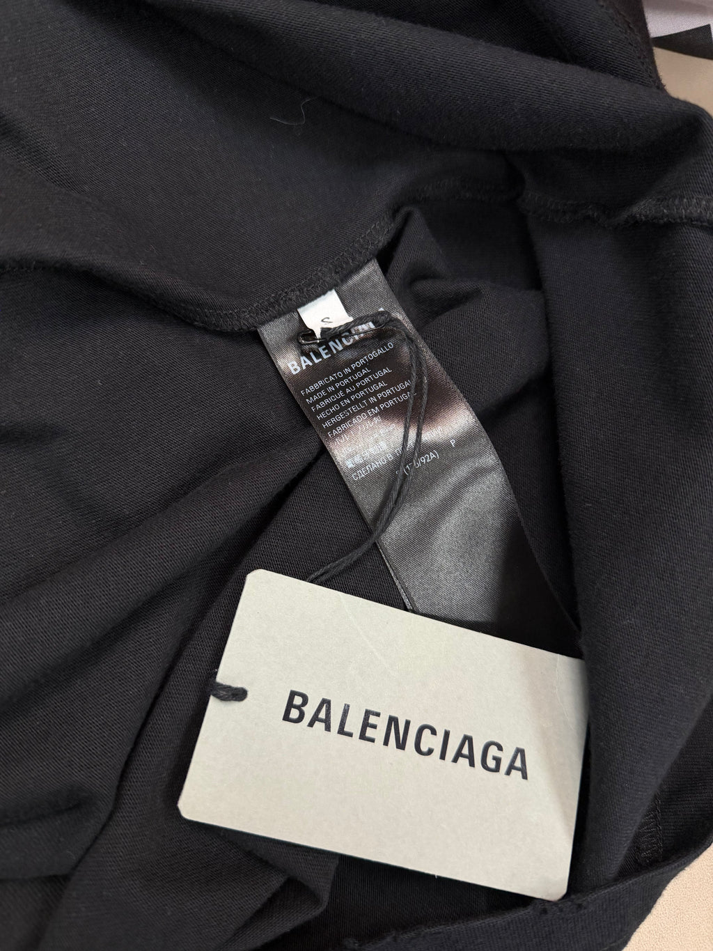 BALENCIAGA SURFER LOGO TEE (S)