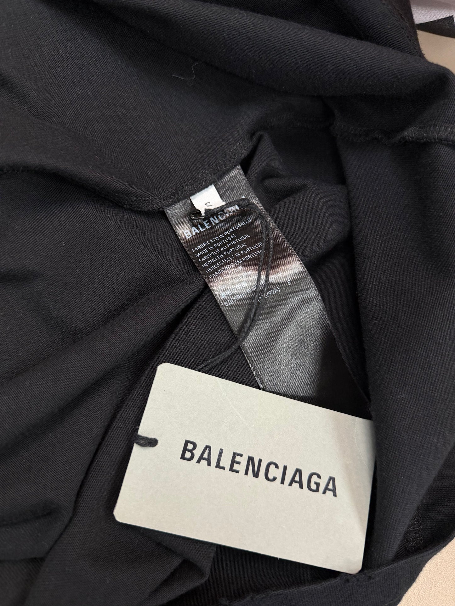 BALENCIAGA SURFER LOGO TEE (S)