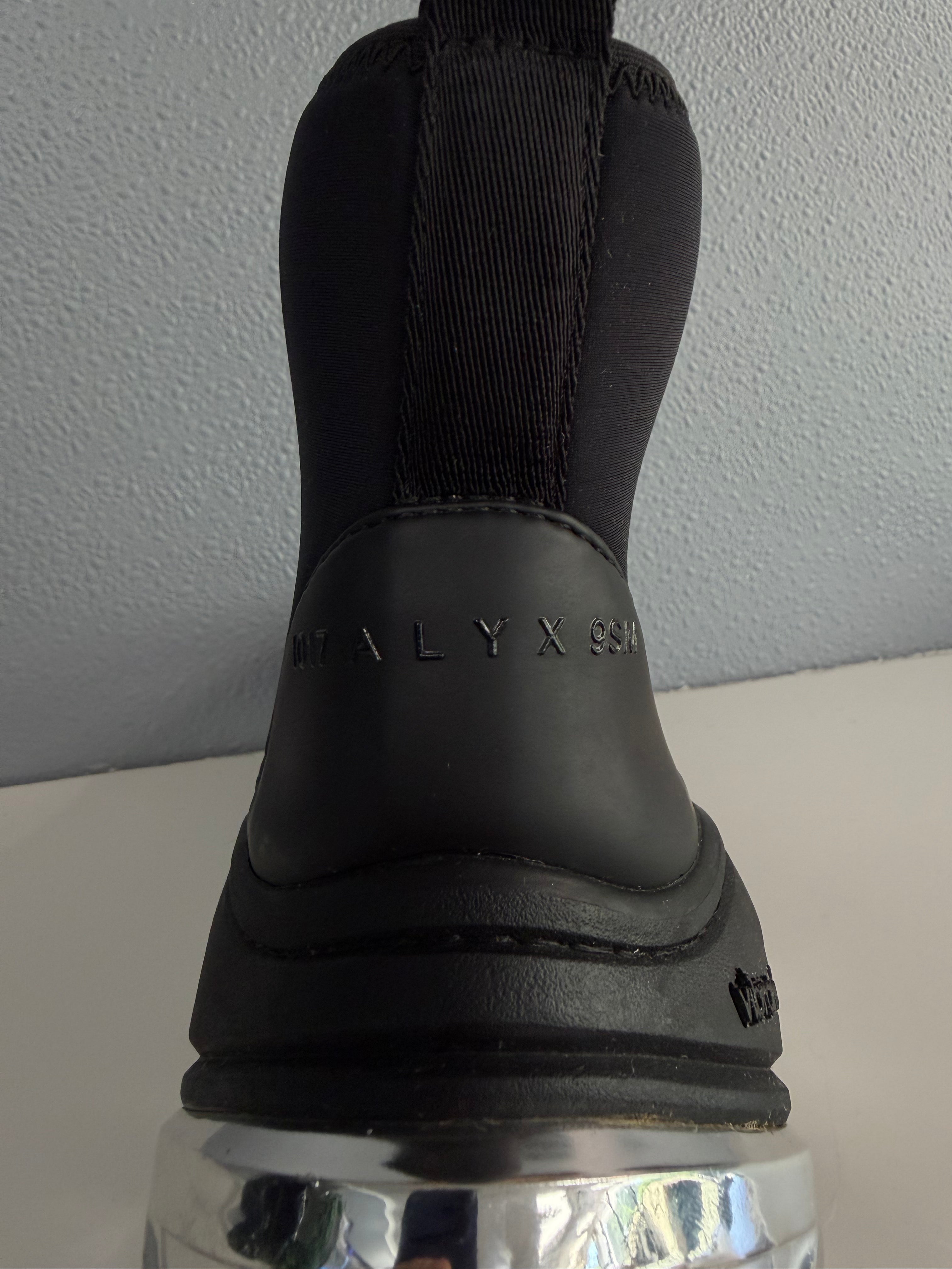 1017 ALYX 9SM CHROME ELASTICIZED BOOT (38)