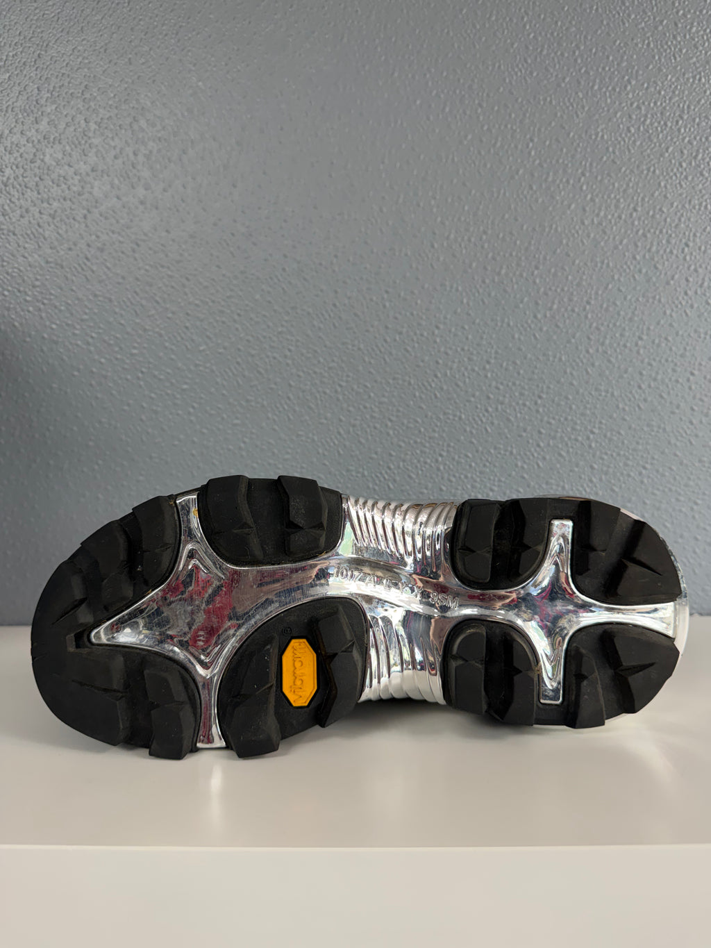 1017 ALYX 9SM CHROME ELASTICIZED BOOT (38)
