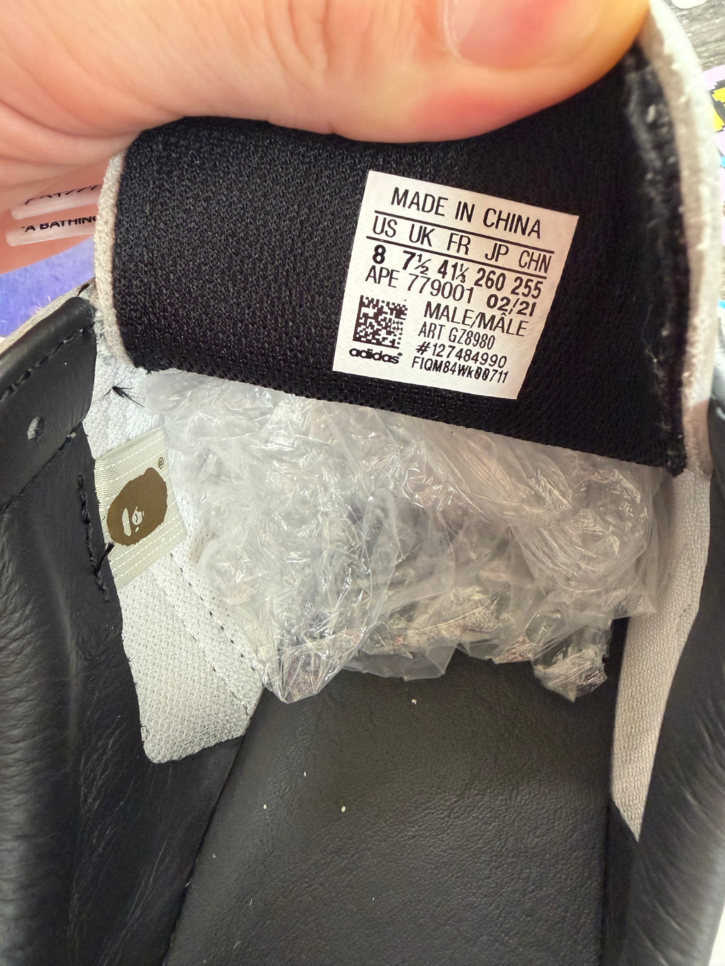 BAPE X ADIDAS SUPERSTAR SNEAKER (8)