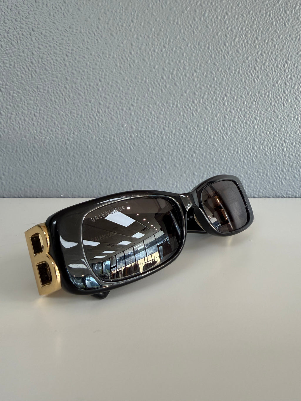BALENCIAGA DYNASTY RECTANGLE SUNGLASSES