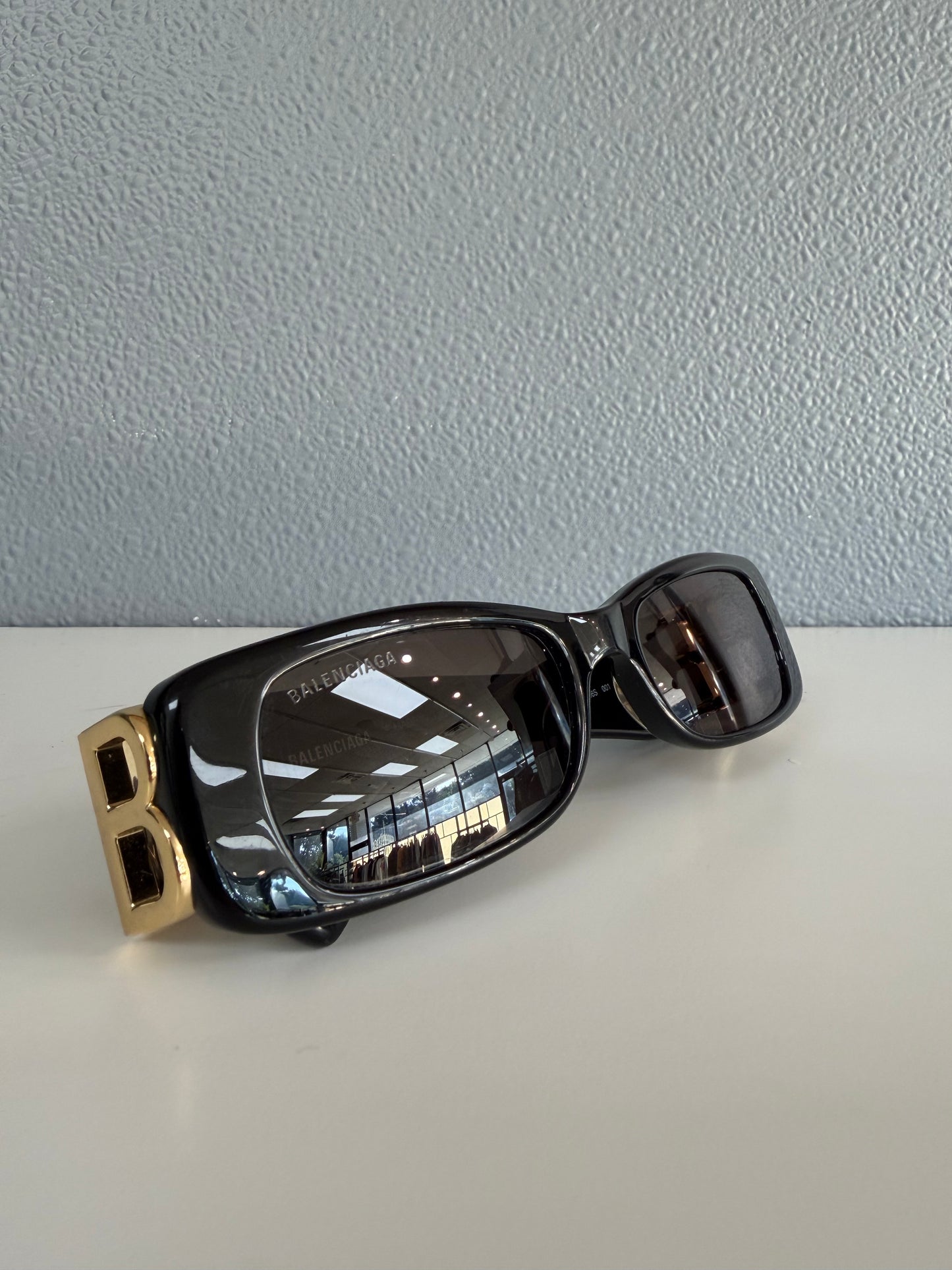 BALENCIAGA DYNASTY RECTANGLE SUNGLASSES