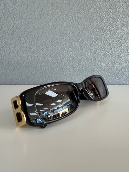 BALENCIAGA DYNASTY RECTANGLE SUNGLASSES