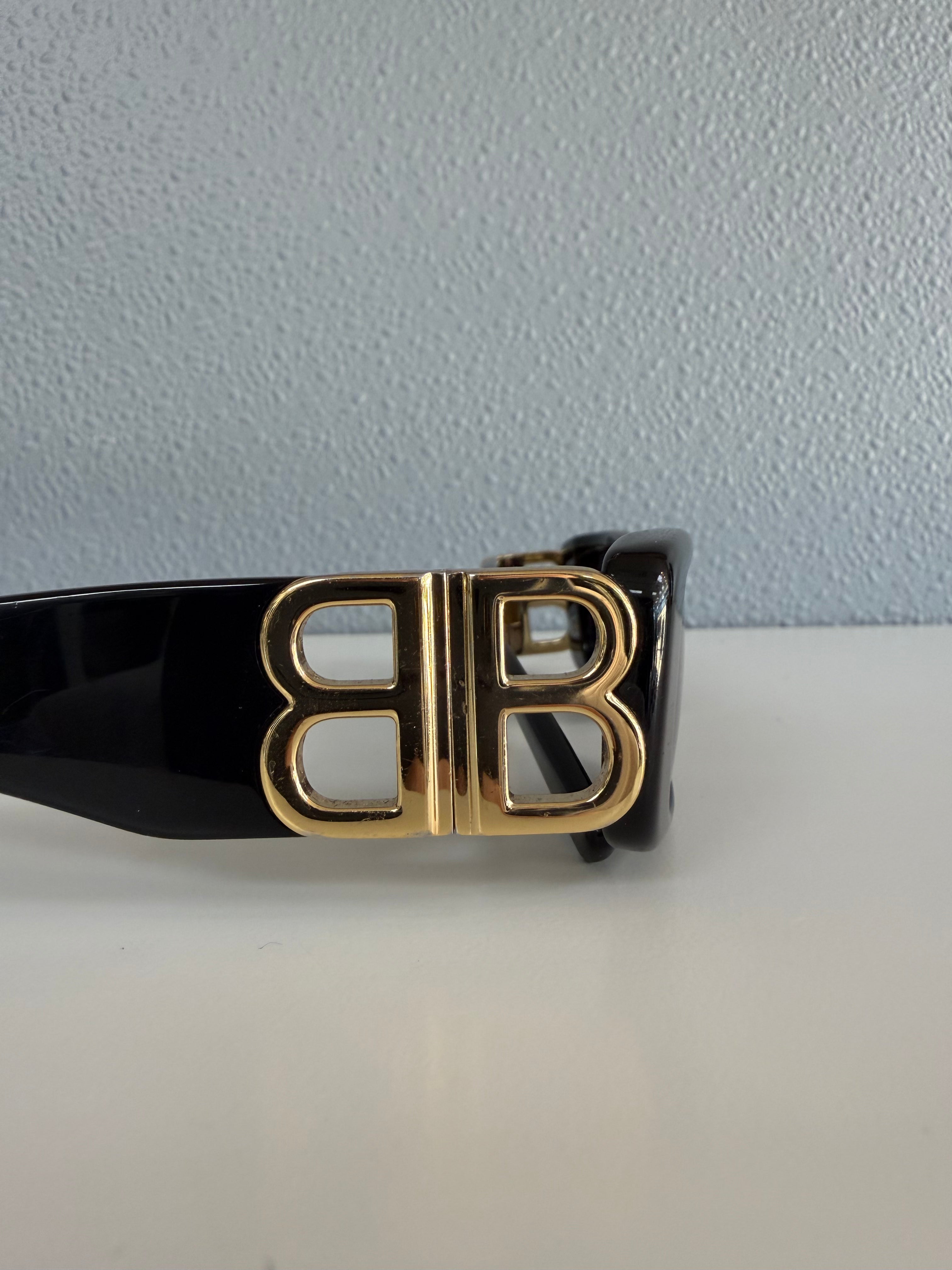 BALENCIAGA DYNASTY RECTANGLE SUNGLASSES