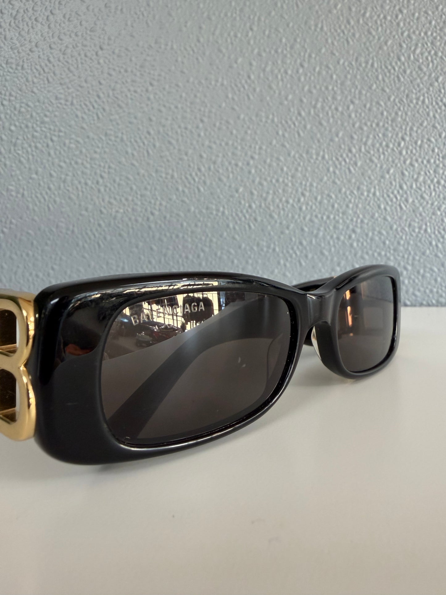 BALENCIAGA DYNASTY RECTANGLE SUNGLASSES