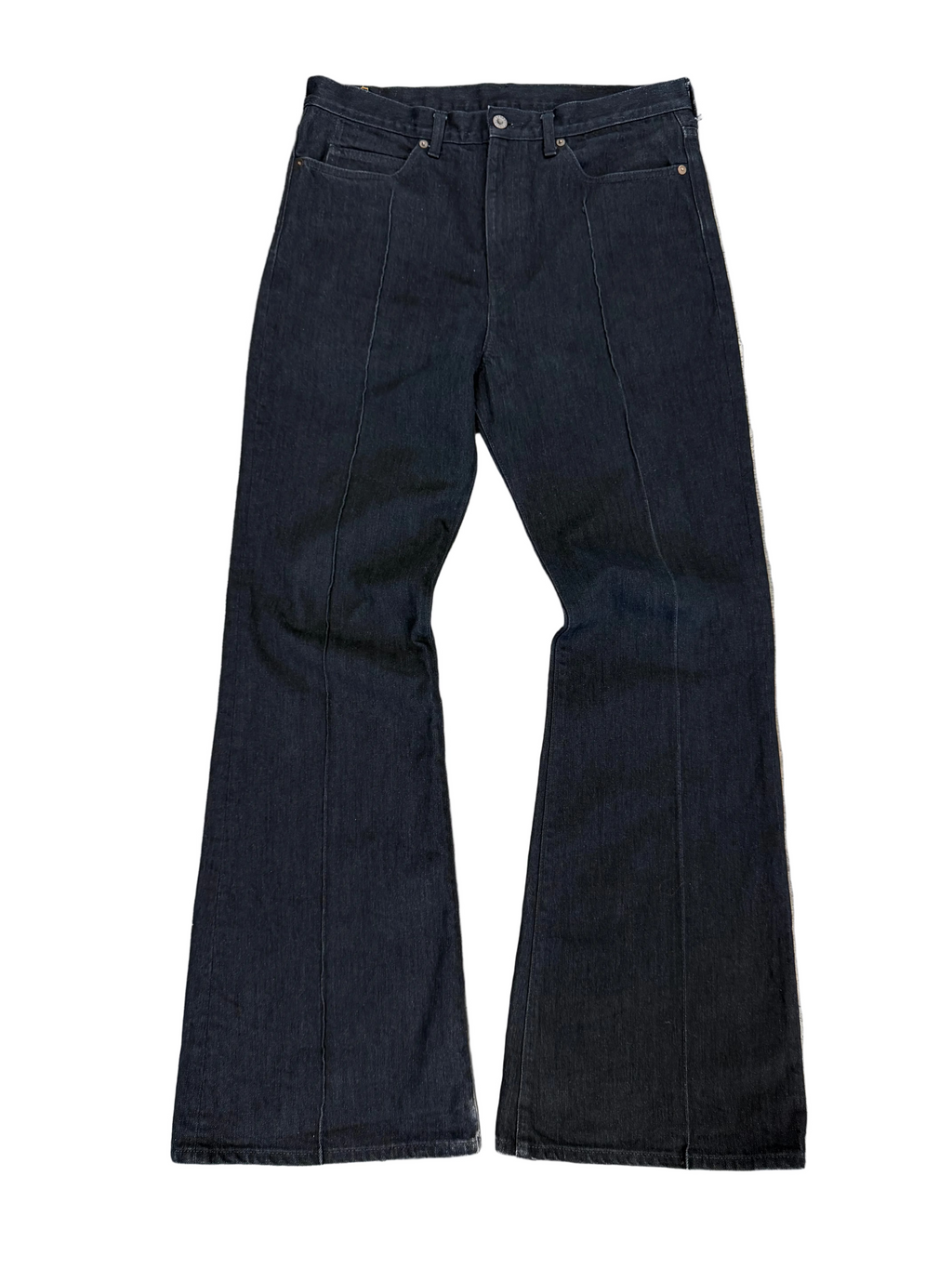 KAPITAL 14OZ OKABELLBO FLARE DENIM JEANS (34)