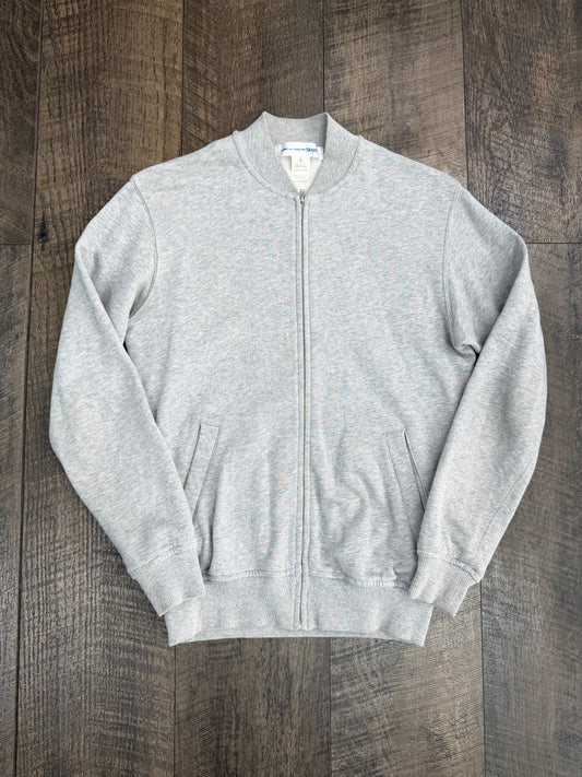COMME DES GARÇONS SHIRT X KAWS ZIP-UP SWEATSHIRT (S)