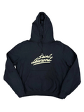 SAINT LAURENT SIGNATURE LOGO HOODIE (L)