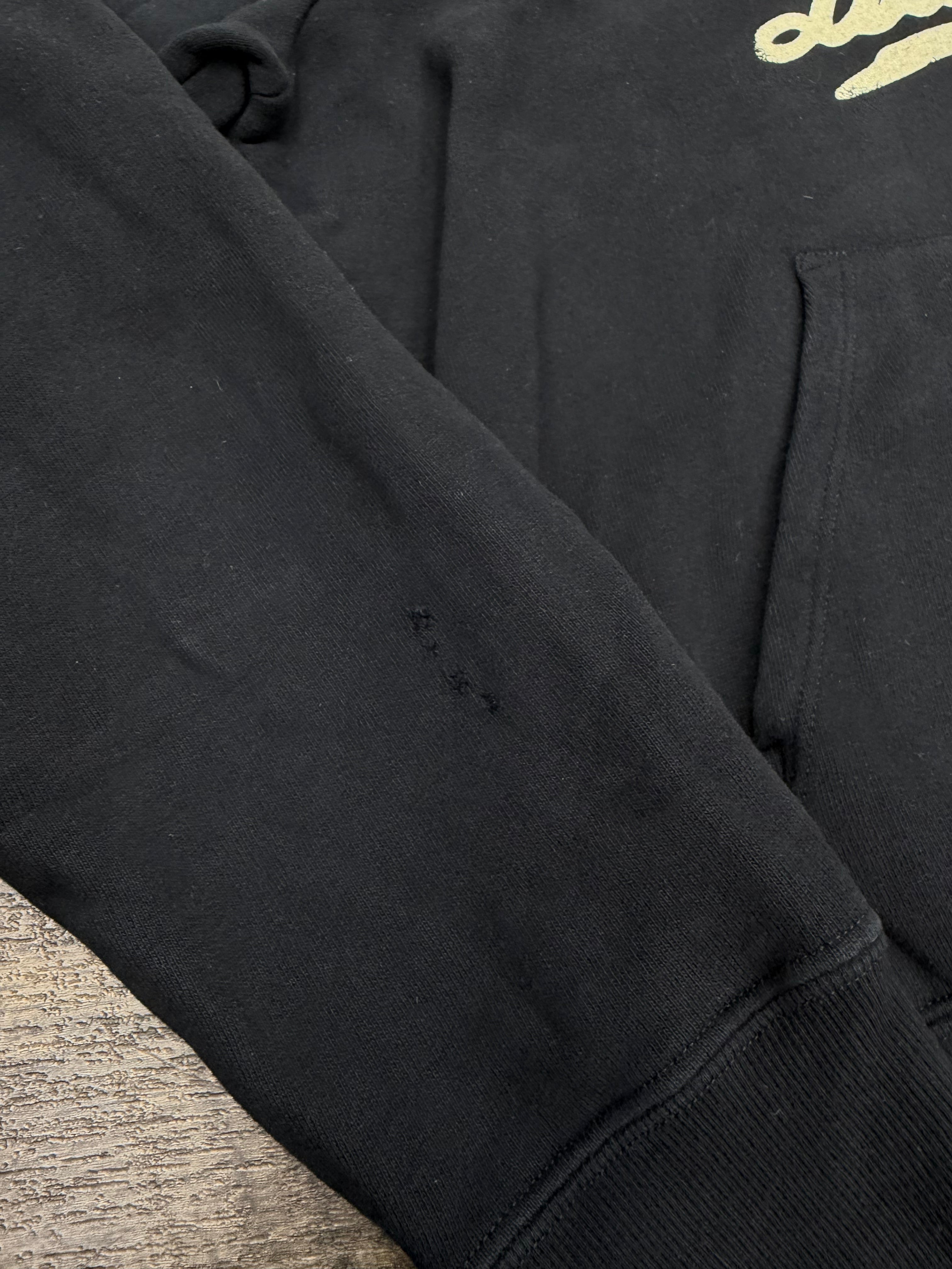 SAINT LAURENT SIGNATURE LOGO HOODIE (L)